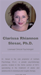 Mobile Screenshot of doctorclarissa.com